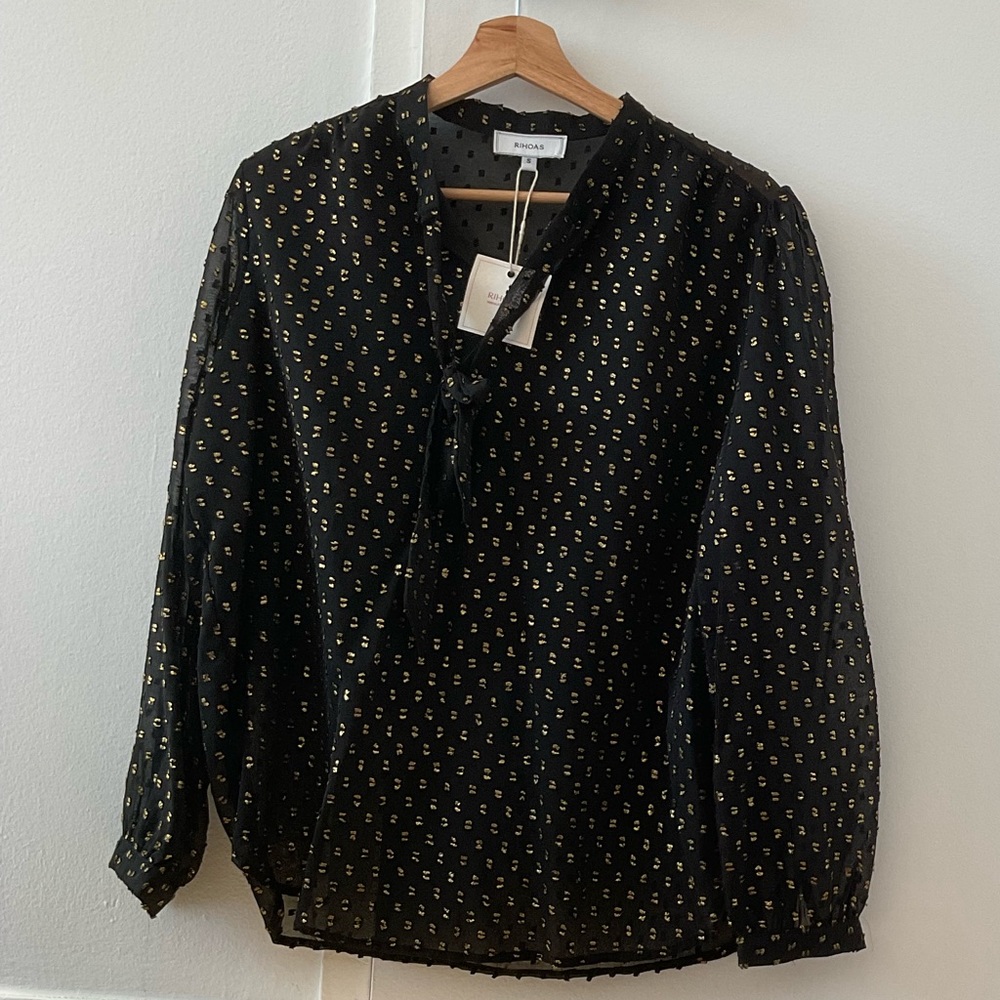 Blouse Black Rihoas